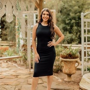 Black Urban Daizy Bodycon Dress